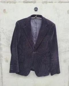 Needles ニードルス テーラードジャケット ウール 厚手 M ネイビー Needles ニードルス テーラードジャケット ウール 厚手 M