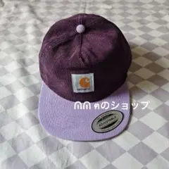 carhartt パープル キャップ