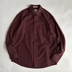 L.L.Bean フランネルシャツ ハウンドトゥースチェック ボタンダウン