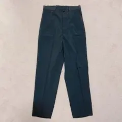 1点限り！ レディース クロップドパンツ ブラック スラックス