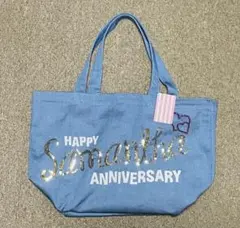 【新品】Happy Samantha Anniversaryトートバッグ デニム