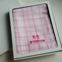 McGREGOR ピンク チェック ハンカチ　マクレガーのサムネイル