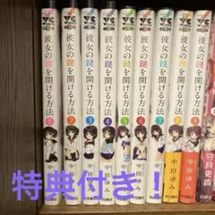 【未使用に近い】彼女の鍵を開ける方法 1〜9【初版多数】