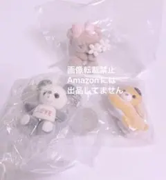 カプセルトイ　ガチャガチャ　フロッキー加工フィギュア