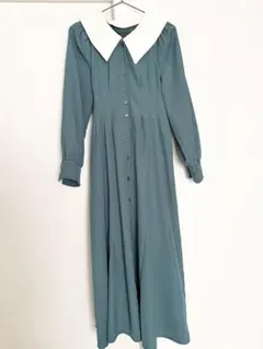 【春服】And Couture 主役級♡白襟 バックリボンワンピース 38