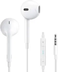 ✨有線イヤホン 3.5mmジャック 音量調整 ノイズキャンセリング✨マイク付
