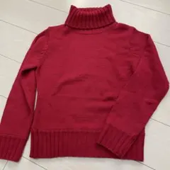 ニット赤l