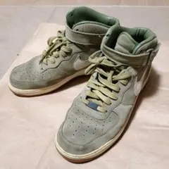 NIKE AIR FORCE 1 MID オリーブ スエード　28.5cm
