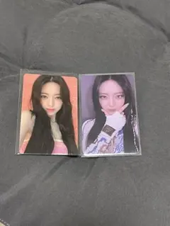 ITZY ユナ　KILL MY DOUBT トレカ　セット