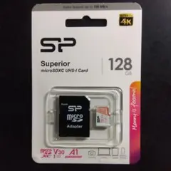 シリコンパワー microSDXCカード SP128GBSTXDV3V20SP