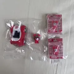 TWICE チェヨン ガチャ プルバックカー×1　ブリスターマスコット×2セット