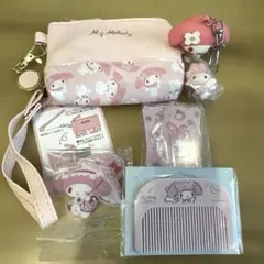 サンリオ マイメロ グッズ まとめ売り パスケース クシ フィギュア アクスタ