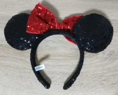 東京ディズニーランド　ミニーマウス　カチューシャ