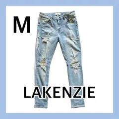 LAKENZIE ダメージデニム　美品　Mサイズ
