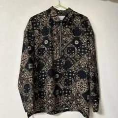 GLOVE HOUSE ハーフジップシャツ　ペイズリー