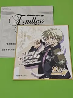 新機動戦記ガンダムW Endless Waltz 特典 色紙 カトル