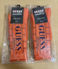 GUESS オリジナルソックス オレンジのサムネイル