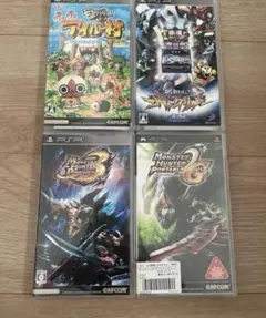PSPゲームソフト 4本セット