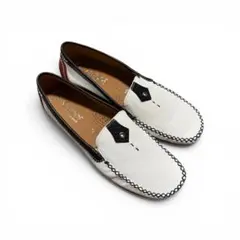 美品 Gabor ローファー ドライビングシューズ 白 23.5~24cm相当のサムネイル
