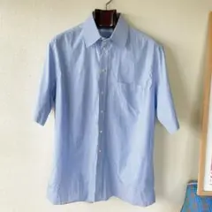 美品 RIER リア イタリア製 ストライプシャツ M 定価9万円