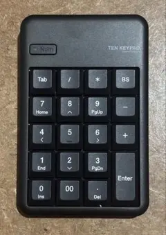 ELECOM テンキー TK-TBM016 ブラックBluetoothテンキーのサムネイル