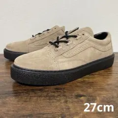 バンズ　オールドスクールクリーパー V3460　27cm　ベージュ　スエード
