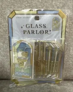 ハニーレモンパフェ　グラスパーラーステッカー　グラスパーラー　シール　正規品