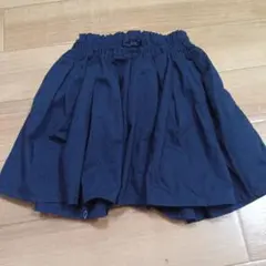 ネイビー キュロットスカート 110サイズ