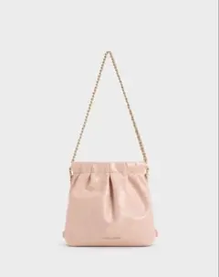 【Charles&Keith】 duo チェーンハンドルツーウェイバックパック