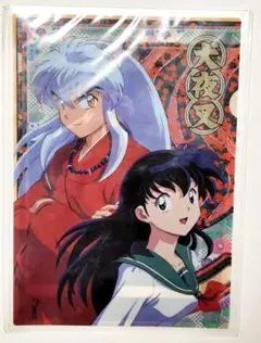 最終価格 】犬夜叉 京まふ 原作 スクエア 缶バッジ 弥勒＆珊瑚 ⑱