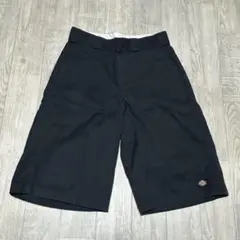 Dickies loose fit ハーフパンツ 黒 28インチ