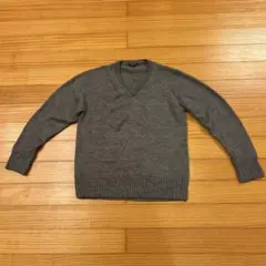 ABAHOUSE グレー Vネックニットセーター サイズ4