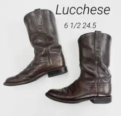 Lucchese ローパーブーツ 6 1/2 24.5のサムネイル