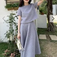 birthday bash ツイードスカートセットアップ