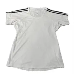 アディダス/ストライプTシャツ