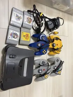 NINTENDO64 本体　ゲームソフト4本セット