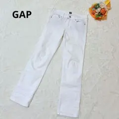 ギャップ スキニーデニム ジーンズ ホワイト ストレッチ レディース ボトムス