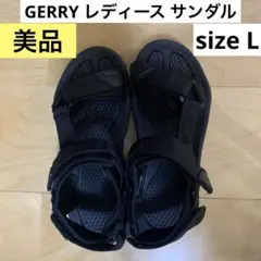 GERRYレディース Lサイズ 黒 サンダルのサムネイル