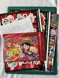 週刊少年ジャンプ ワンピース ポケモン ポストカード 当選品 非売品