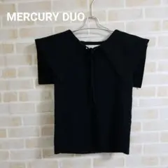 MERCURYDUO 総針セーラーカラーニット