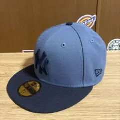 New Era 59FIFTY キャップ 7 1/8 グレー/ネイビー
