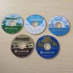 ゲームキューブ ソフト どうぶつの森+ 他　5種類セット