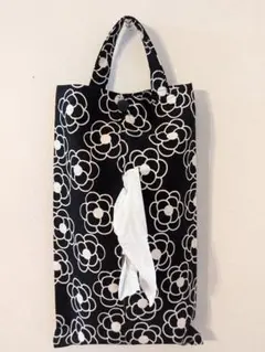ティッシュケースカバー　ボックス箱無し両用