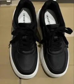 しまむら CLOSSHI スニーカー LL ブラック 24.5cm 25cm