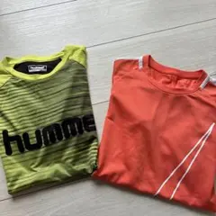 サッカーシャツ2枚セット★hummel & Nike
