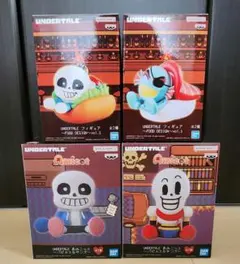 UNDERTALE　あみこっと　FOOD DESIGN　フィギュア4点セット