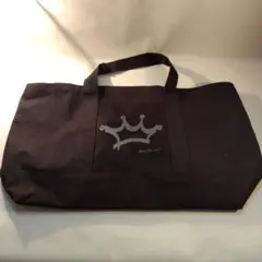 King Power 黒 トートバッグ 王冠ロゴ