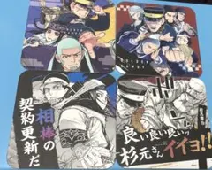 杉元佐一　アシリパ　白石由竹　アートコースター　ゴールデンカムイ展　尾形　土方
