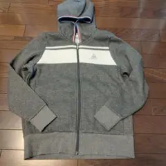 le coq sportif パーカー グレー 裏起毛