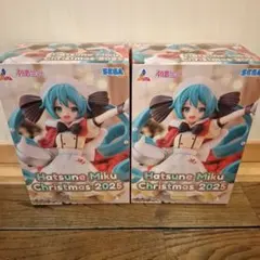 初音ミク　フィギュア　ルミナスタ　クリスマス　2025 ２体